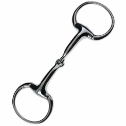 Weatherbeeta JP Korsteel Stainless Steel Heavyweight 19mm Solid Eggbutt Snaffle Bit Horse Bits