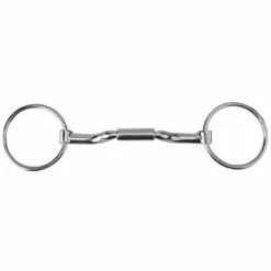 Toklat Originals Toklat Myler Bridoon With Stainless Steel Forward Tilted Port Snaffle MB 36 Horse Bits