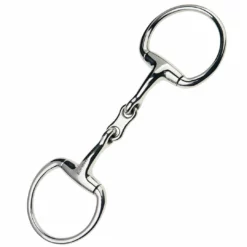Weatherbeeta JP Korsteel Stainless Steel French Link Eggbutt Snaffle Bit