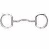 Toklat Originals Toklat Myler Eggbutt With Hooks With Stainless Steel Low Port Comfort Snaffle MB 04 Horse Bits