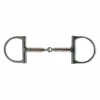 Intrepid Horse Bits Coronet Copper And Steel Roller Dee Snaffle Bit