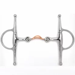Toklat Originals Horse Bits Toklat Full Cheek Copper Quarter Moon Bit