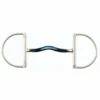 Shires Equestrian Products Shires Blue Alloy Hunter Dee With Mullen Mouth Horse Bits