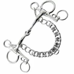 Weatherbeeta Horse Bits Korsteel Stainless Steel Tom Thumb Pelham Bit