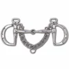 Toklat Originals Toklat Stainless Steel Snaffle Uxeter Kimberwick - 3 1/2" Cheek