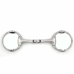 Partrade Horse Bits Metalab Magic System Double Joint Eggbutt Gag