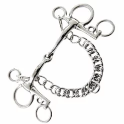 Weatherbeeta Horse Bits JP Korsteel Stainless Steel Tom Thumb Pelham Bit
