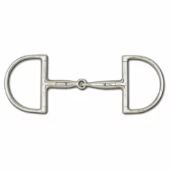 Toklat Originals Horse Bits Toklat Stainless Steel Snaffle Hunt Dee - 3 3/4" Rings