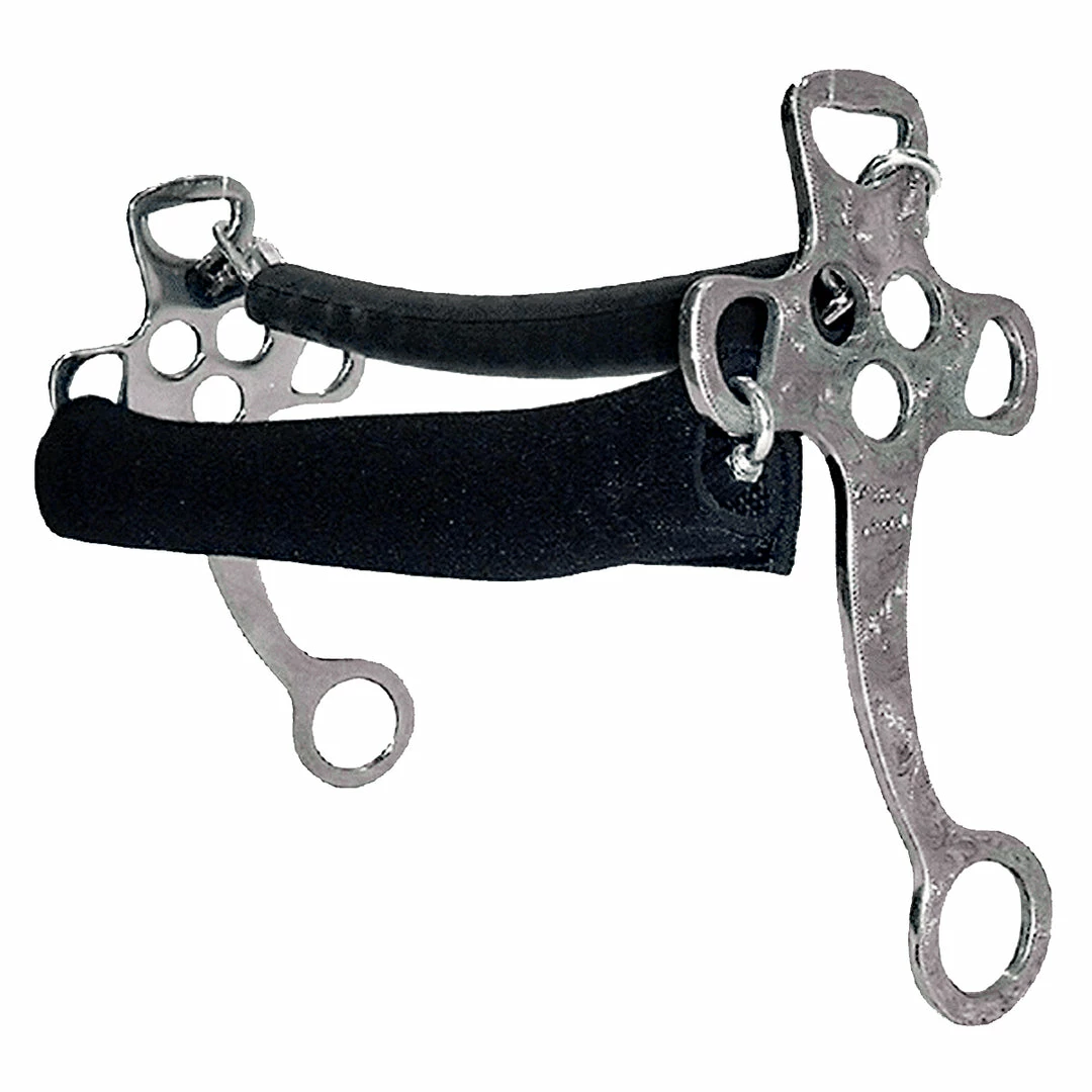 Coupon 👏 Partrade Horse Bits Metalab Hackamore With Neoprene Covered Chain Noseband ✨ 3 Partrade Horse Bits Metalab Hackamore With Neoprene Covered Chain Noseband