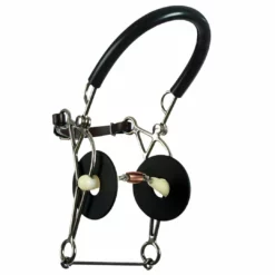 English Riding Supply Happy Mouth Copper Roller Mouth Hackamore Bit Horse Bits