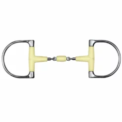 English Riding Supply Happy Mouth King Dee Double Jointed Roller Mouth Bit Horse Bits