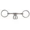 Jacks Mfg Serena Song Ring Snaffle Bit Horse Bits