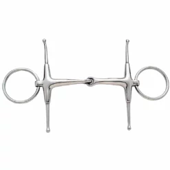 Weatherbeeta Korsteel Stainless Steel Jointed Fulmer Snaffle Bit Horse Bits