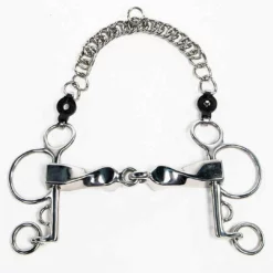 Partrade Metalab Jointed Twisted Short Lever Pelham Bit