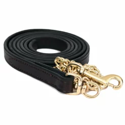 Discount ๐ Perri's Leather Lead With Brass Plated Chain Halters & Leads ๐คฉ 5 Perri's Leather Lead With Brass Plated Chain Halters & Leads