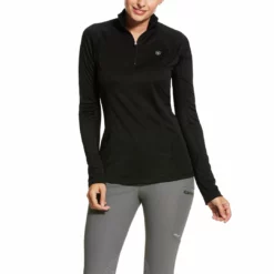 Baselayers Ariat Women's Sunstopper 2.0 1/4 Zip Baselayer Long Sleeve