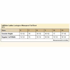 JPC Equestrian TuffRider Women's Lexington Waterproof Tall Boots