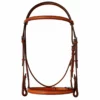 English Bridles Edgewood 5/8" Fancy Stitched Raised Bridle