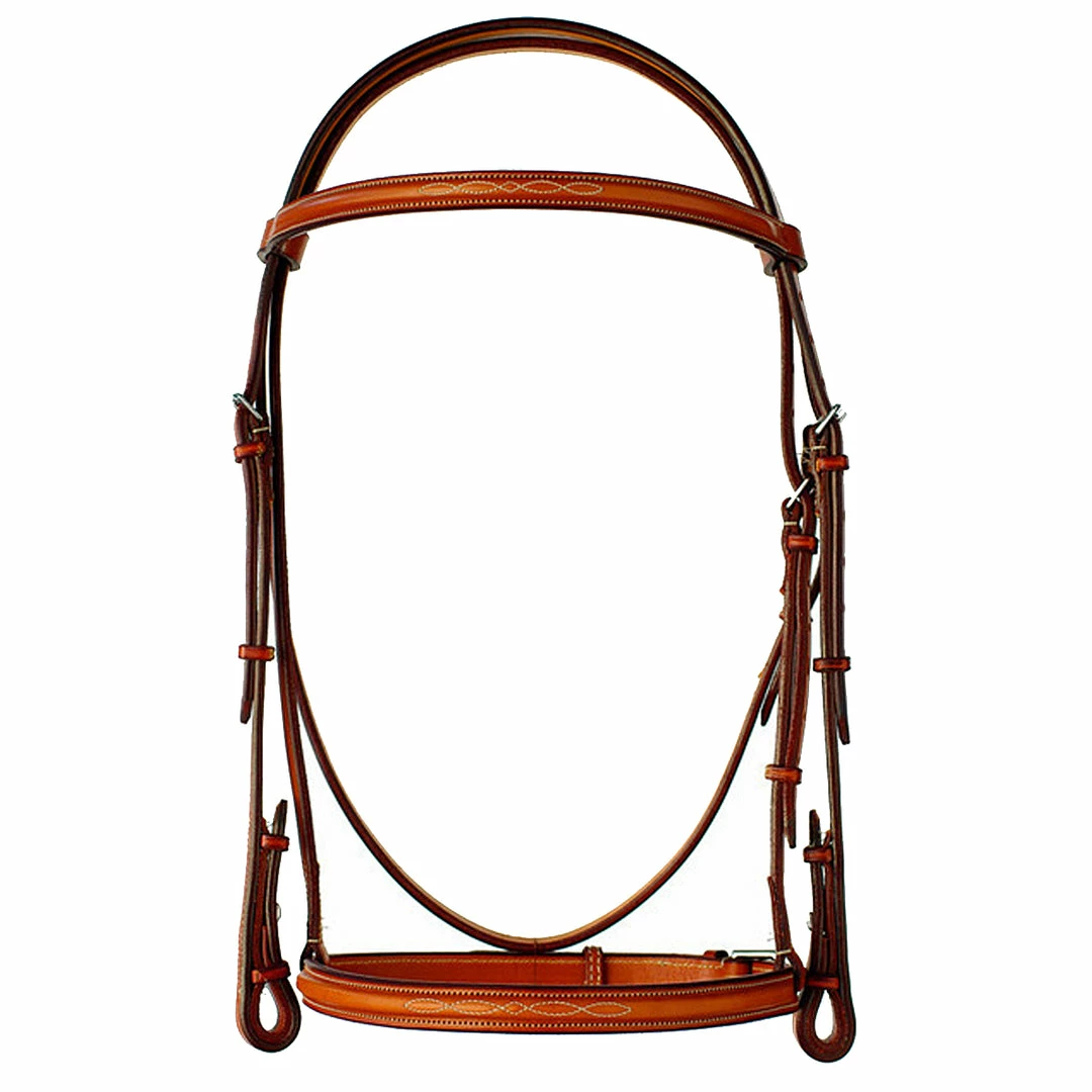 Flash Sale ✨ English Bridles Edgewood 5/8" Fancy Stitched Raised Bridle 🥰 3 English Bridles Edgewood 5/8" Fancy Stitched Raised Bridle