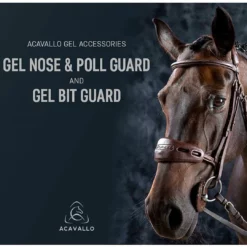 Frantisi Horse Bits Acavallo Gel Nose Or Poll Guard