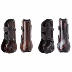 Frantisi Horse Boots & Wraps Acavallo Opera Front Boot -Gel Lined With Elasticated Stud Fastening