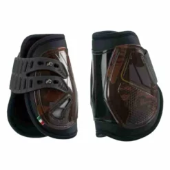 Frantisi Horse Boots & Wraps Acavallo Opera Hind Boot - Gel Lined With Elasticated Stud Fastening