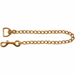 Intrepid Solid Brass Chain Halters & Leads