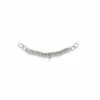 English Riding Supply Centaur Stainless Steel Double Link Curb Chain Horse Bits