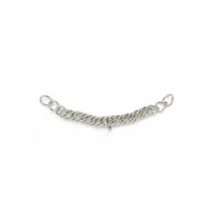 English Riding Supply Centaur Stainless Steel Double Link Curb Chain Horse Bits