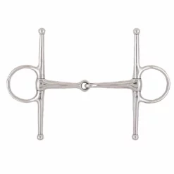 Weatherbeeta Korsteel Stainless Steel Full Cheek Snaffle Bit