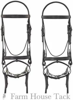 English Riding Supply Camelot Lined Event Bridle