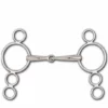 Toklat Originals Snaffle 4-Ring Continental Gag Horse Bits