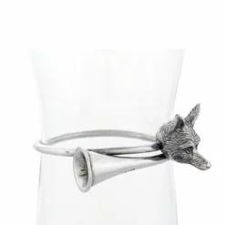 Arthur Court Equestrian Hunt Horn Wine Carafe Equestrian Decor