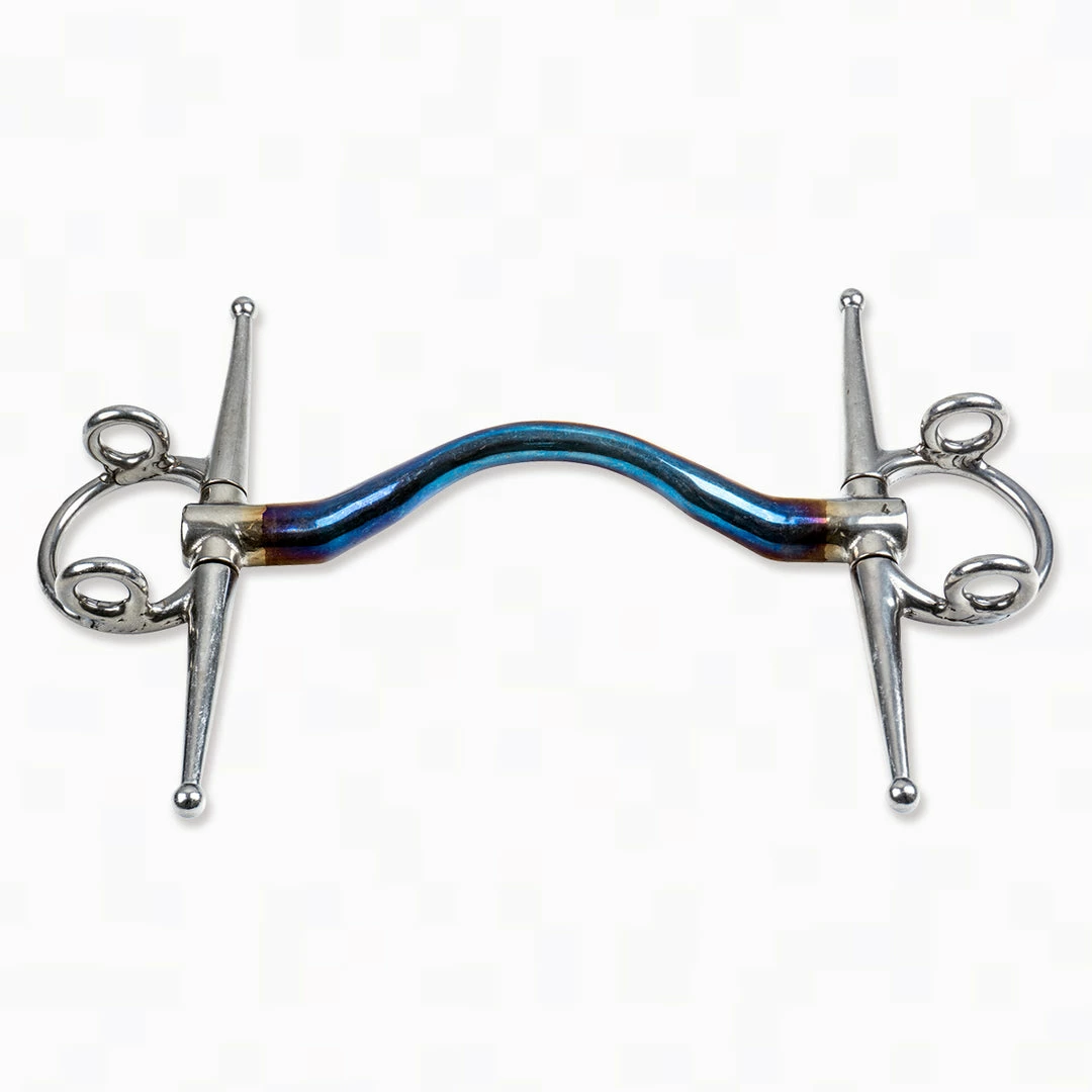 New โญ Equine Industries Trust Sweet Iron Full Cheek Gag Medium Port Horse Bits ๐ 3 Equine Industries Trust Sweet Iron Full Cheek Gag Medium Port Horse Bits
