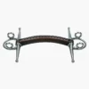Equine Industries Trust Full Cheek Leather Gag Bit Horse Bits