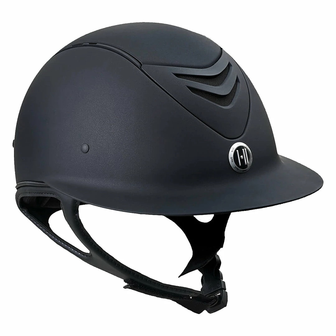 New π English Riding Supply Helmets One K Defender AVANCE Wide Brim Helmet - Black Matte π 3 English Riding Supply Helmets One K Defender AVANCE Wide Brim Helmet - Black Matte