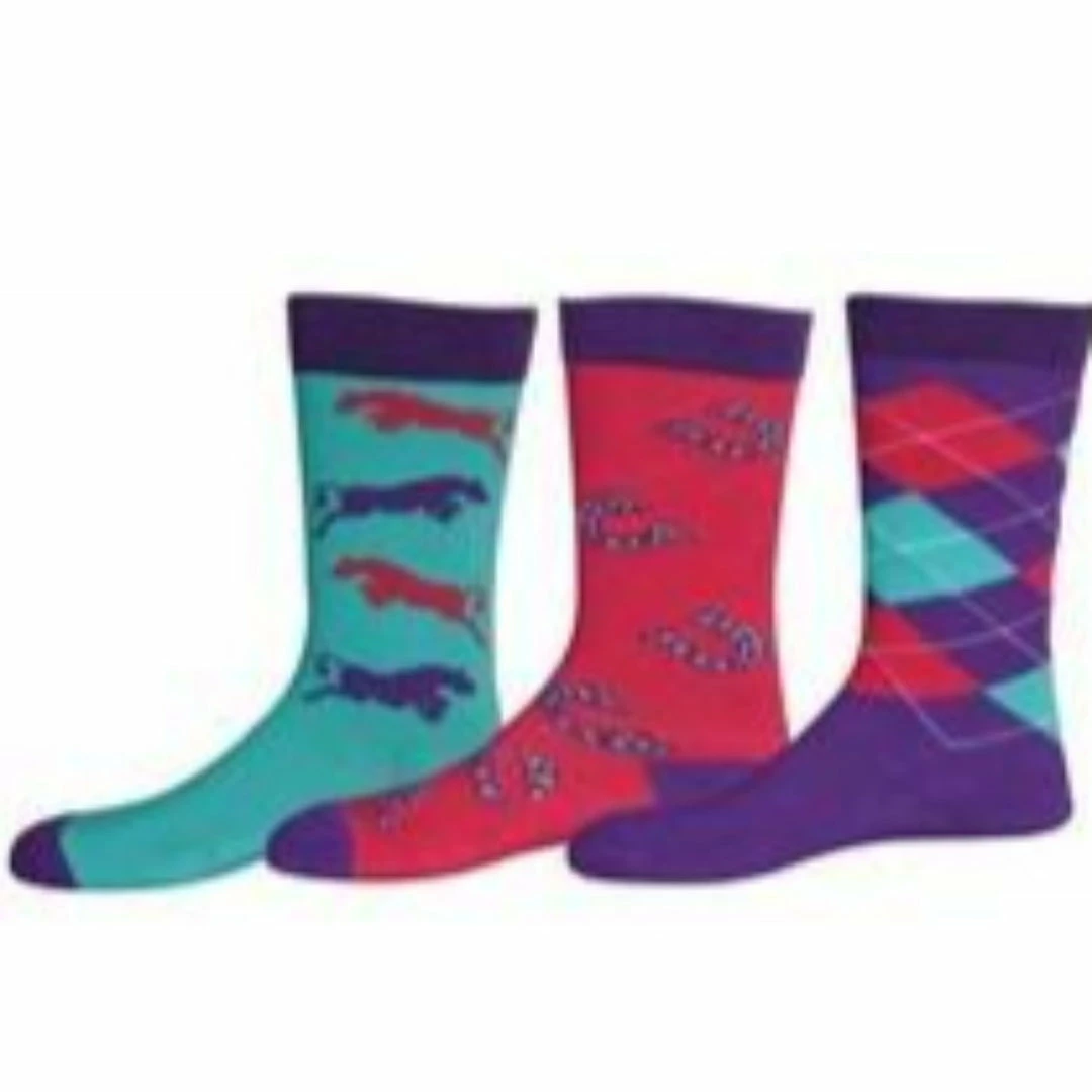 JPC Equestrian TuffRider Child Trio Socks