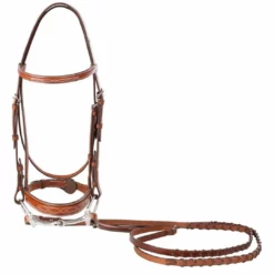 English Bridles Huntley Equestrian Sedgwick Leather Fancy Stitched Bridle