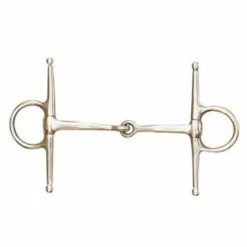 English Riding Supply Centaur Small Cheek Eggbutt Full Cheek Snaffle Bit Horse Bits