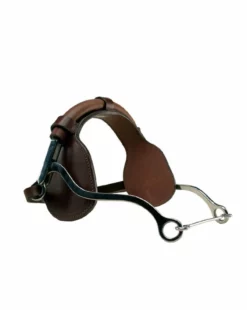 Partrade Horse Bits Metalab Hackamore With Padded Leather Noseband