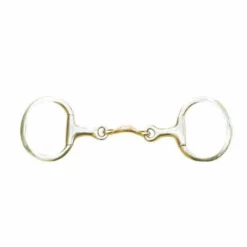 English Riding Supply Horse Bits Centaur Stainless Steel Quarter Moon Eggbutt Bit
