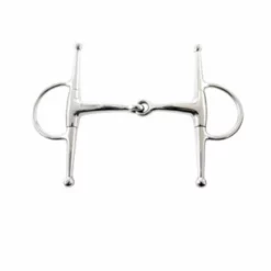 Weatherbeeta Horse Bits Korsteel Medium Weight Full Cheek Eggbutt Snaffle Bit