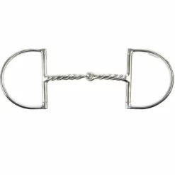 Weatherbeeta Korsteel Stainless Steel Twisted Wire 3.5" Rings Big Dee Bit Horse Bits
