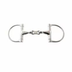 Weatherbeeta Korsteel Stainless Steel French Link Dee Ring Snaffle Bit Horse Bits
