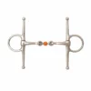 Weatherbeeta JP Korsteel Stainless Steel Copper Ball Link Full Cheek Snaffle Bit Horse Bits