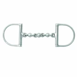 Weatherbeeta Horse Bits Korsteel Stainless Steel Waterford Hunter Dee Ring Snaffle Bit