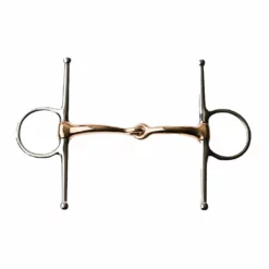 Weatherbeeta JP Korsteel Copper Mouth Full Cheek Snaffle Bit