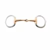 Weatherbeeta Korsteel Stainless Steel Copper Mouth Eggbutt Snaffle Bit