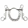 Weatherbeeta Horse Bits Korsteel Stainless Steel Low Port Sliding Curb Bit