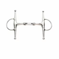 Weatherbeeta Korsteel Stainless Steel Dr Bristol Full Cheek Snaffle Bit Horse Bits